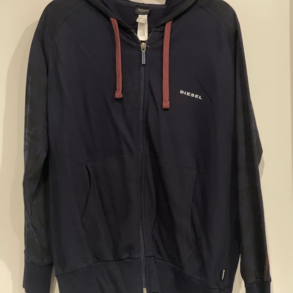 Navy blue Diesel hoodie